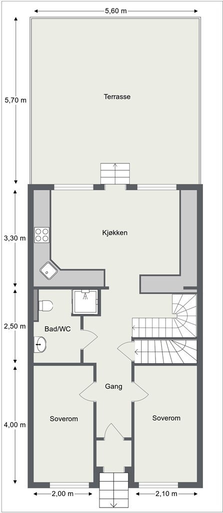 1. etasje Galleribilde