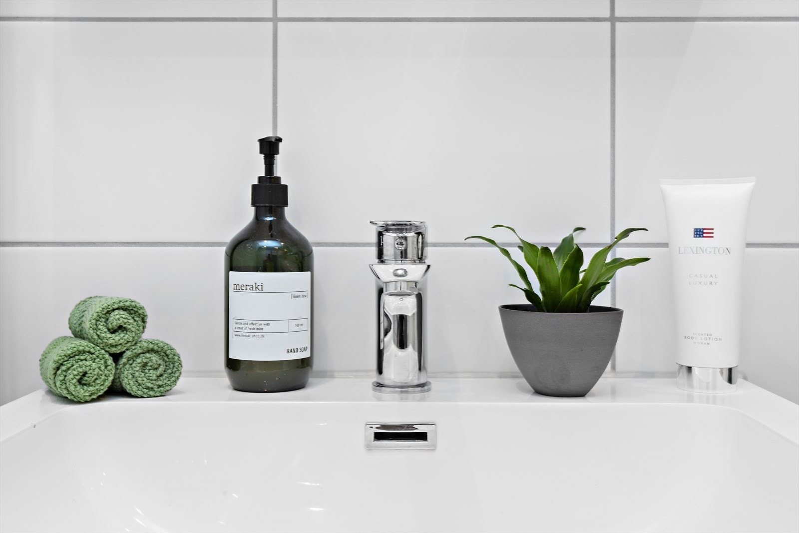 Detaljer fra bad Galleribilde