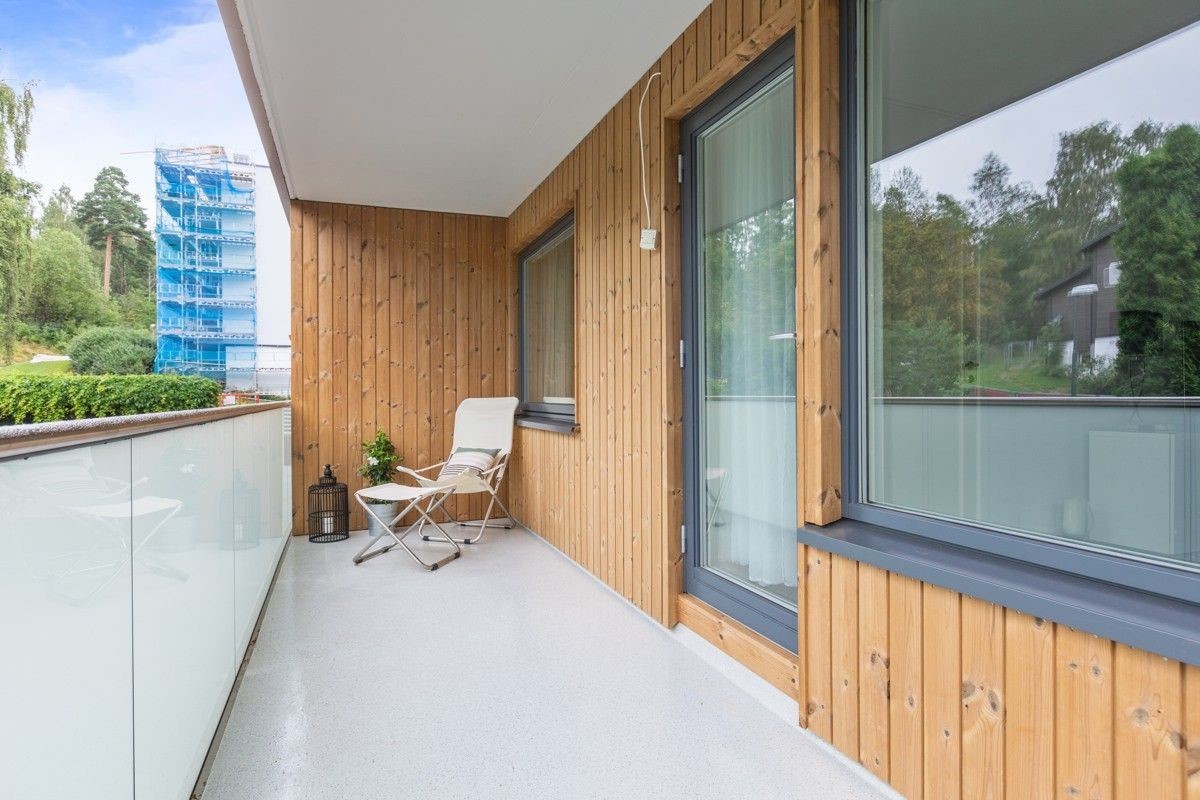 Balkongene skal være ferdistilt første kvartal 2020. Galleribilde