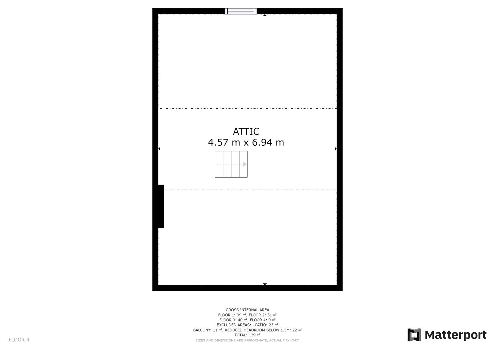 Plantegning loft Galleribilde