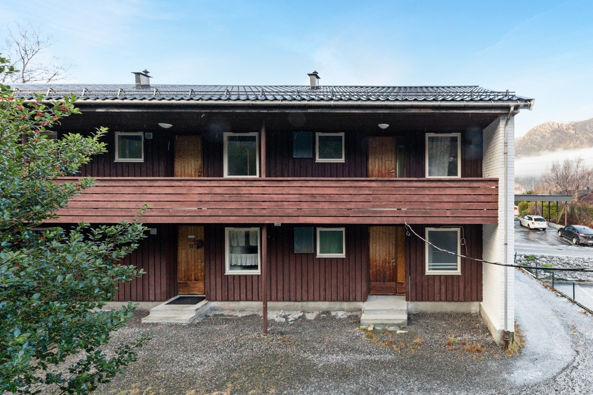 Tilkomst til hyblane. Galleribilde