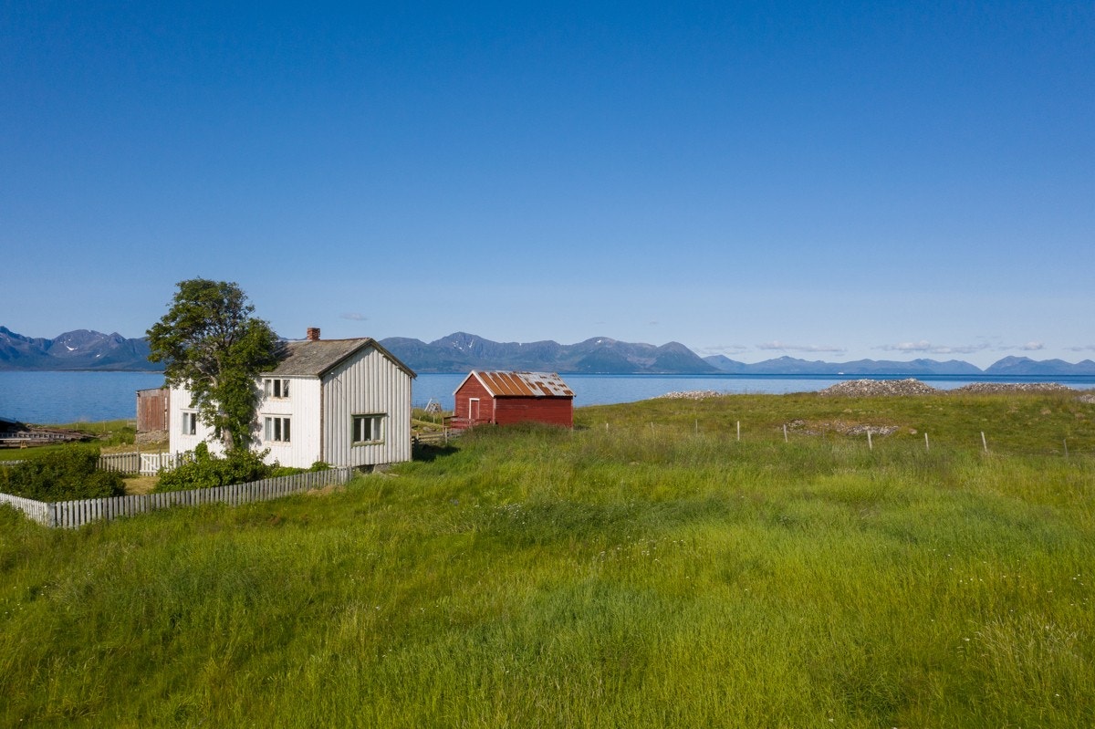 Stor eiendom med 4 teiger Galleribilde