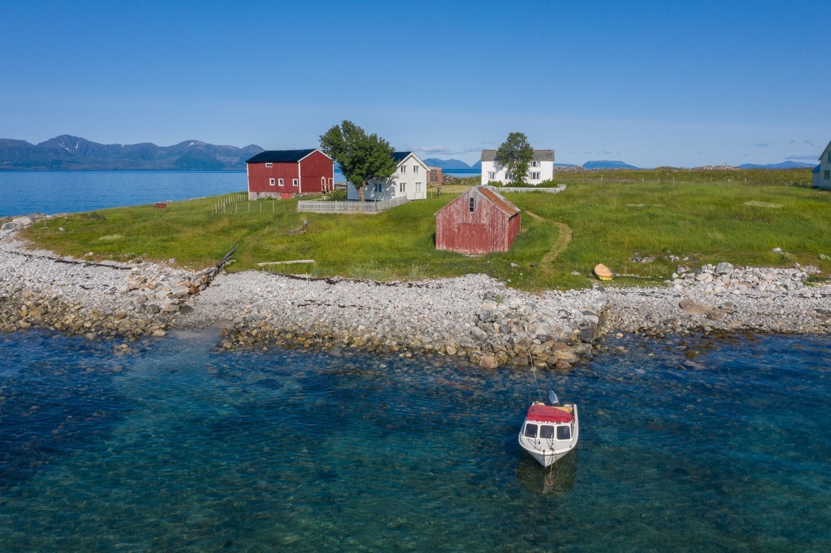 Egen fortøyning når småbåten skal fortøyes Galleribilde