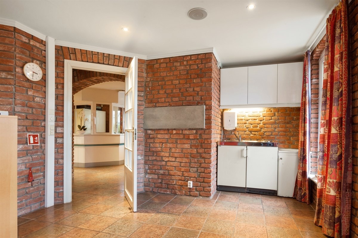 Spiserommet i næringsseksjonen. Galleribilde