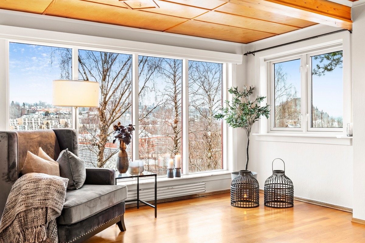 Lesekrok i stuen Galleribilde