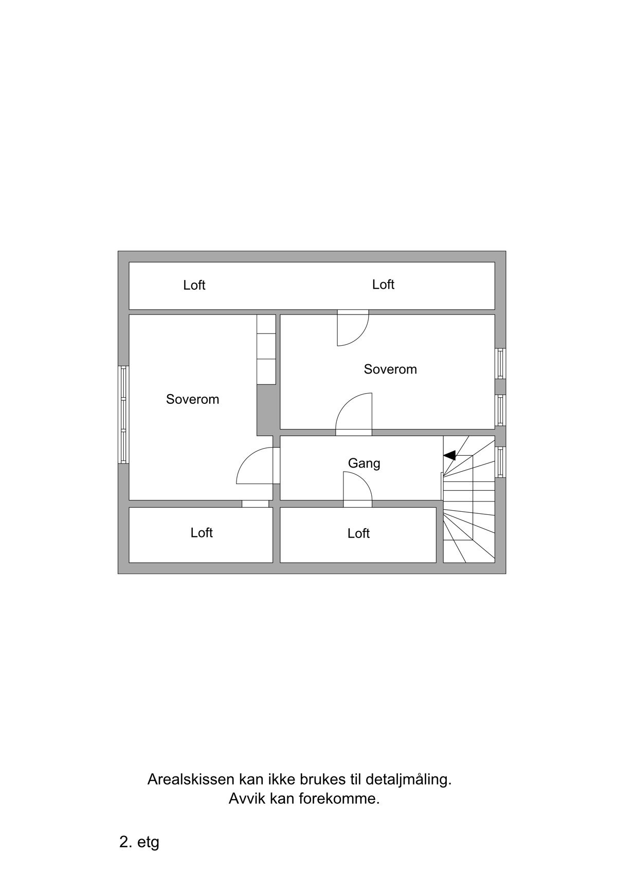 Plan 2. etg Galleribilde