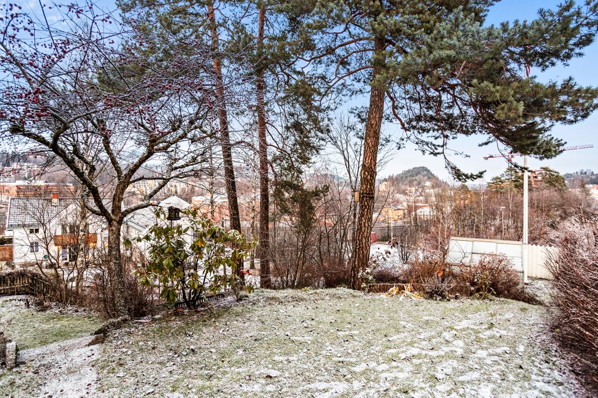 Her er det plass til trampoline Galleribilde