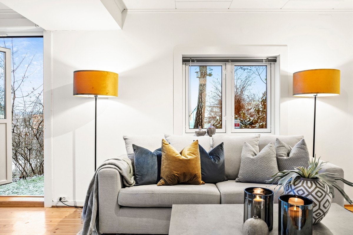 Kjellerstuen/ soverom 4 har god plass til sittegruppe Galleribilde