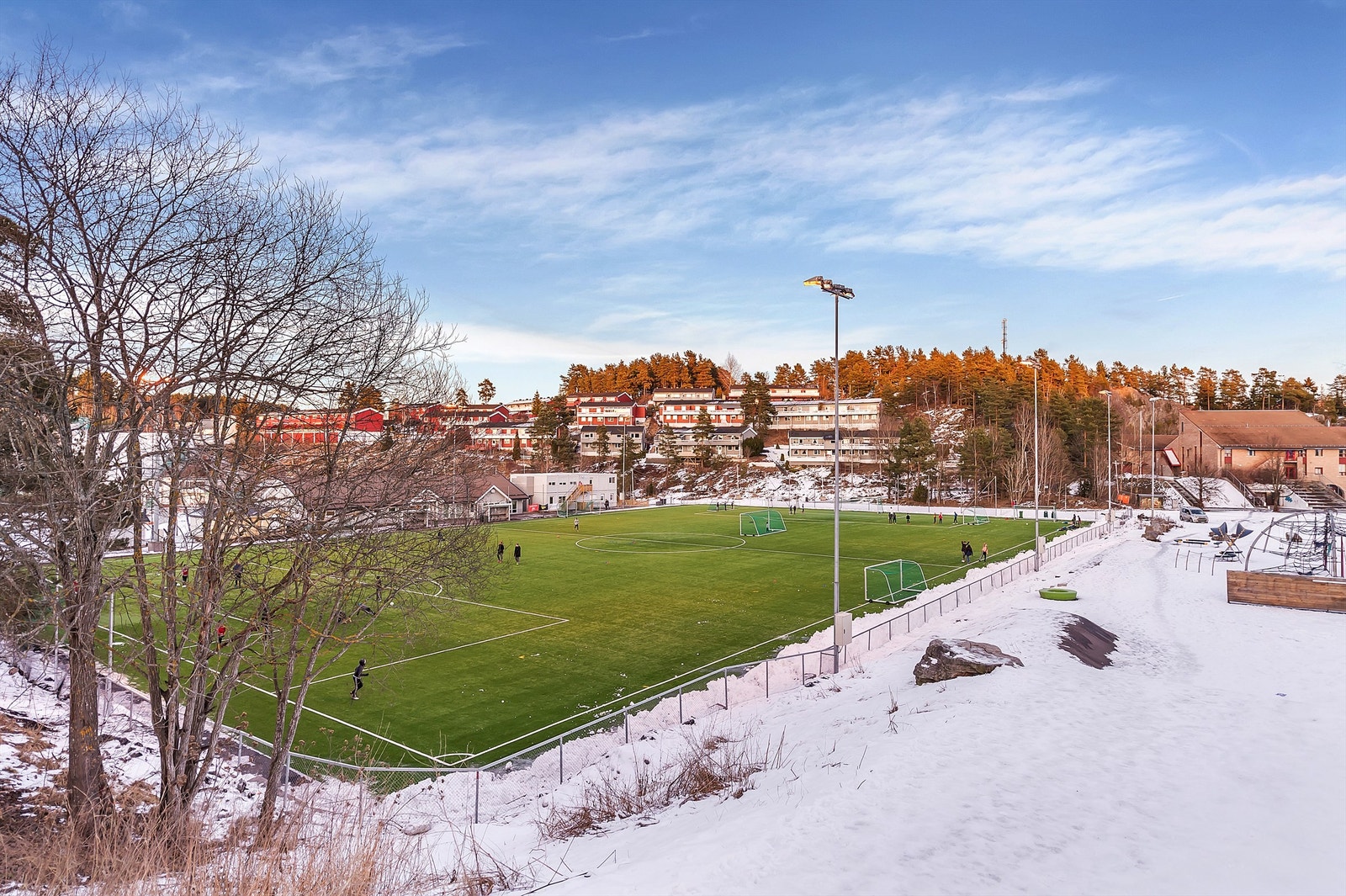 Holmlia byr på flere aktivitetsmuligheter. Galleribilde