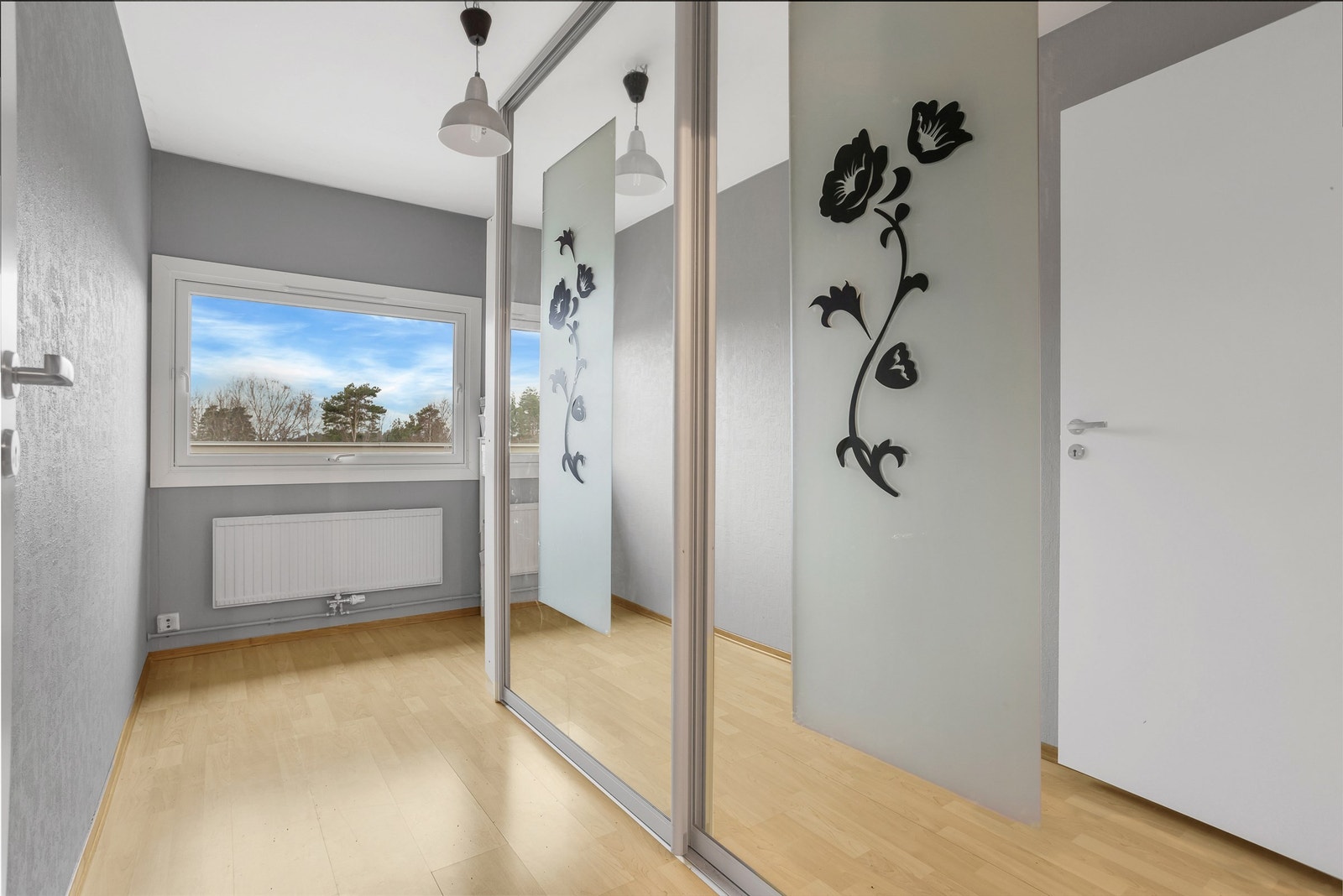 Soverom 3, vendt mot terrasse. Galleribilde