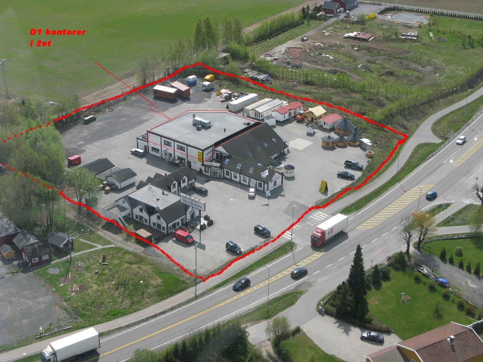 Hedrum Ravei 102 sett mot sør Galleribilde