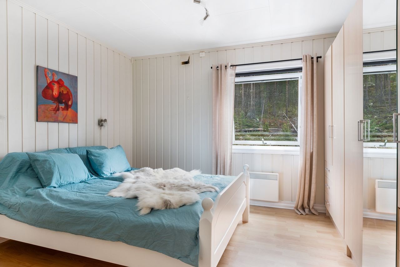 Soverom i leiligheten, master bedroom. Galleribilde