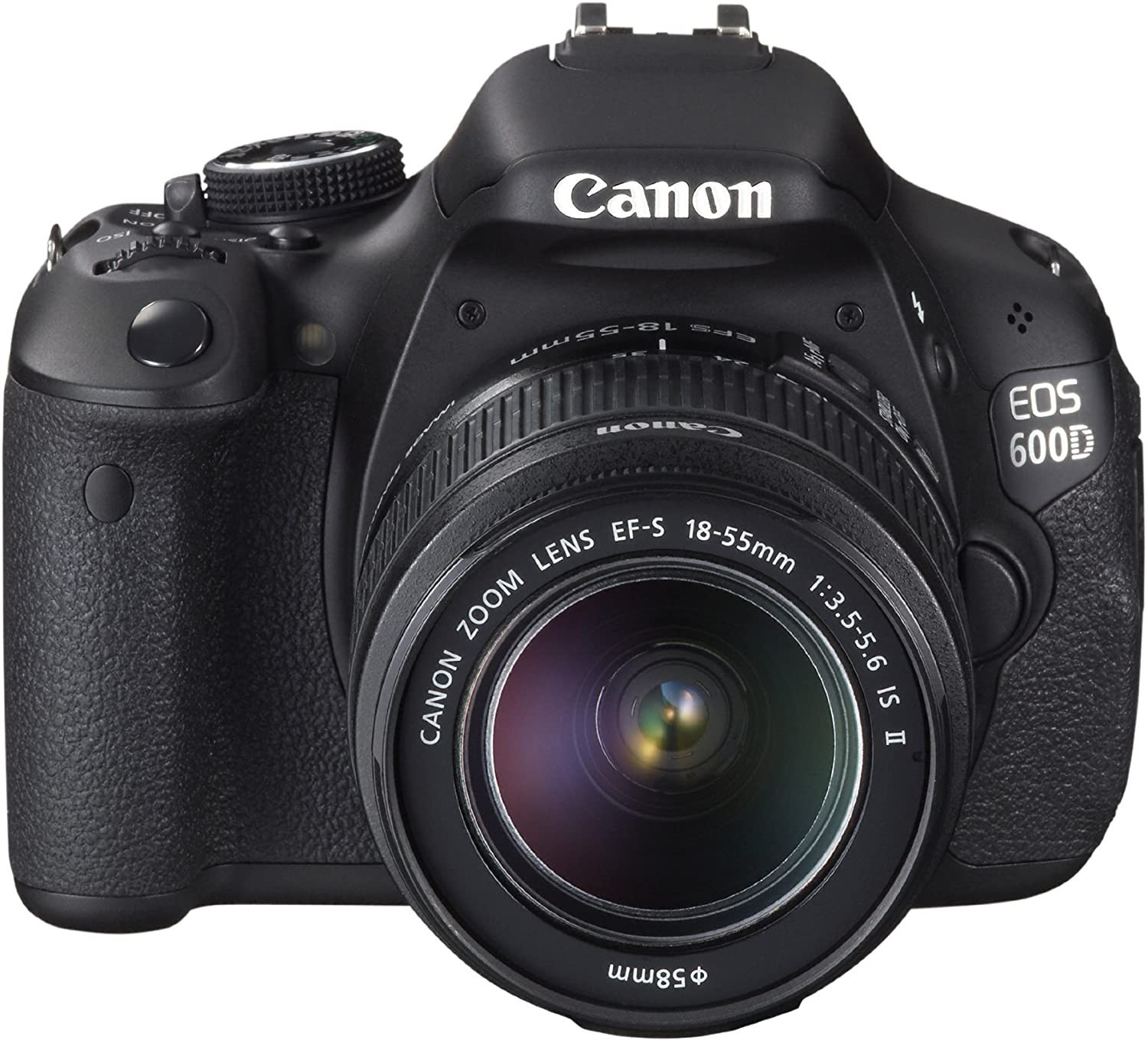 Canon EOS 600D (inc. 18 55 mm f3.5 5.6 IS II Lens Kit) + Canon EOS 600D med mikrofon, stativ og bag! | FINN.no