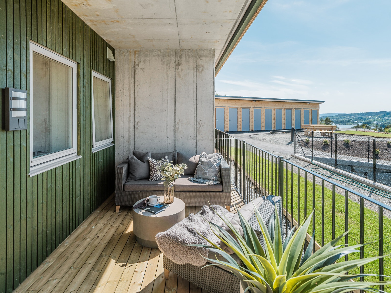 Terrasse sett mot sør Galleribilde