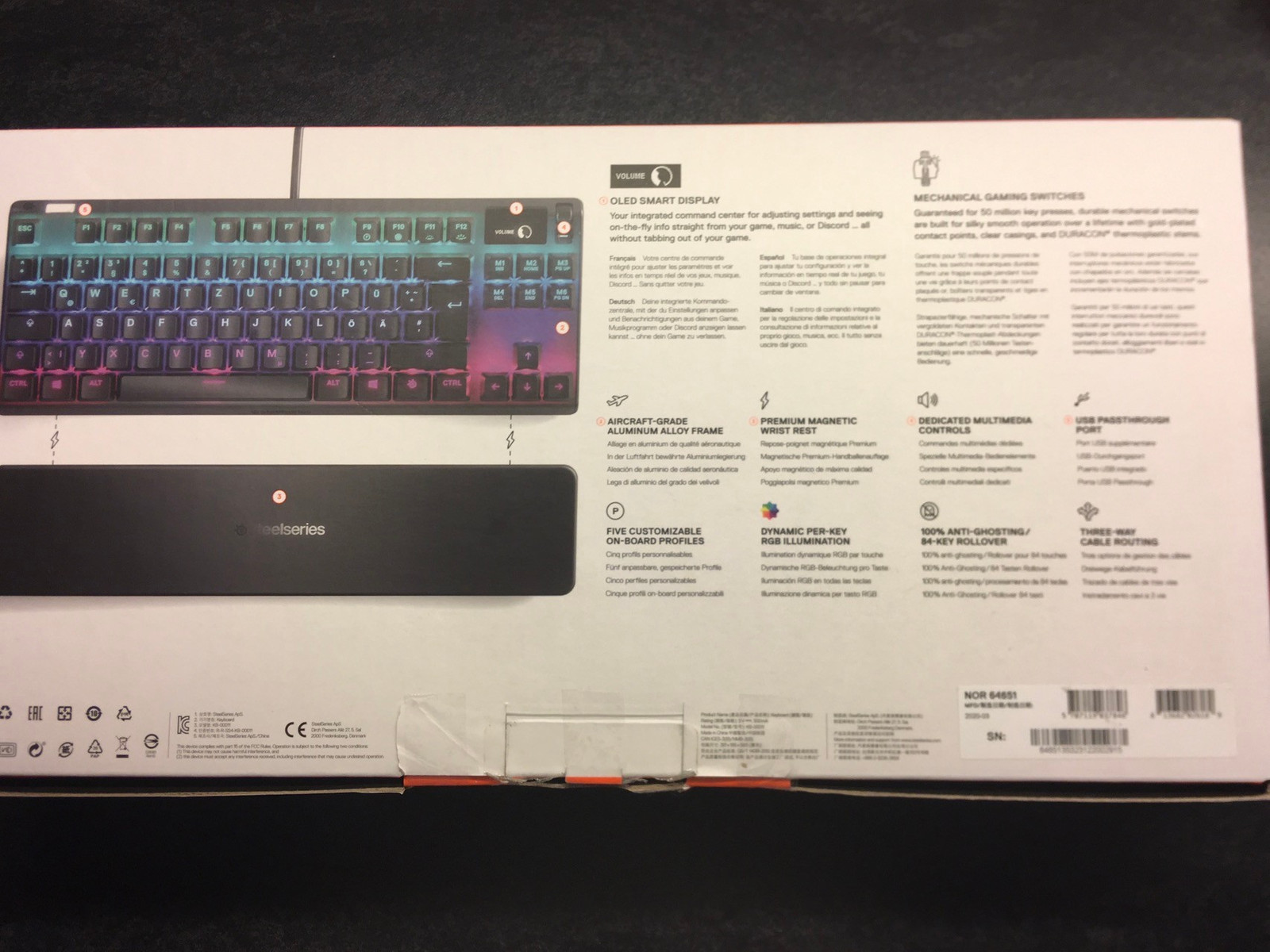 Steelseries Apex 7 (nesten ikke brukt) | FINN.no Steelseries Apex 7 (nesten ikke brukt) | FINN.no