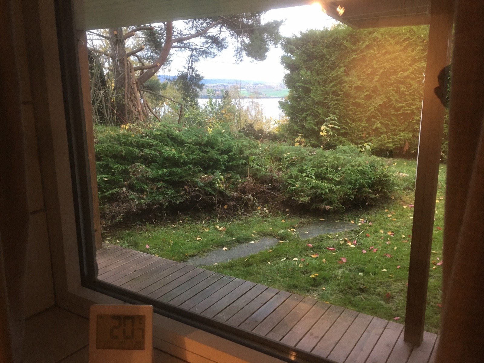 Utsikt fra stuevindu Galleribilde