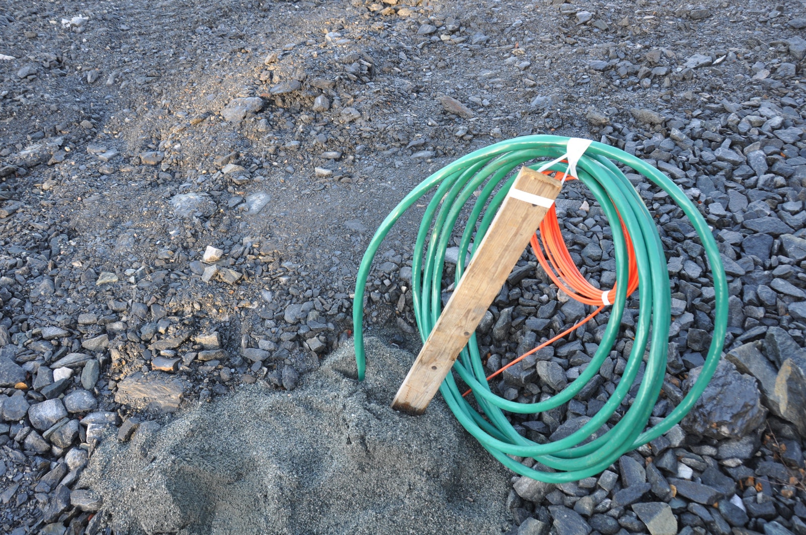 Fremført el. & fiberkabel Galleribilde