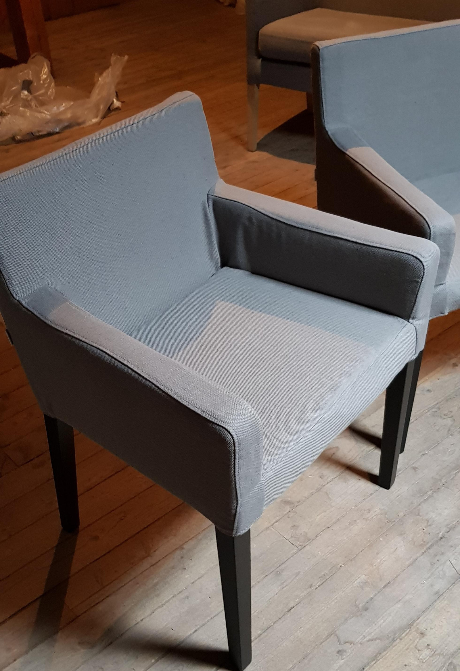 2 stk Ikea Nils stoler med trekk fra Bemz | FINN.no IKEA Nils, trekk til lenestol Bemz | Bemz