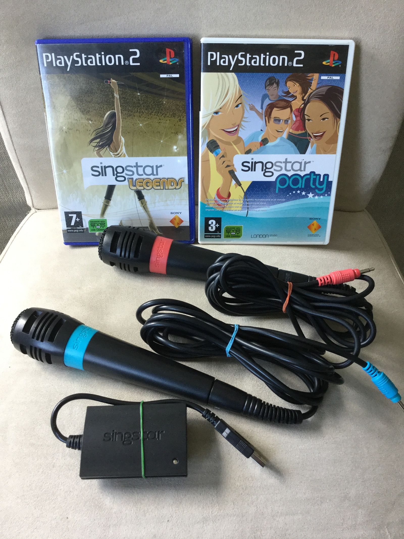 Singstar PS2 | FINN.no Singstar mikrofon | FINN.no