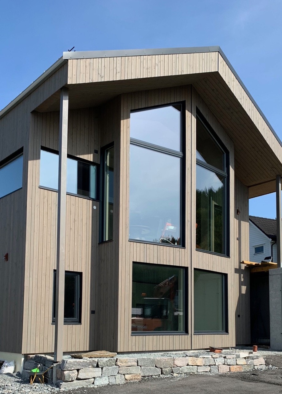 Fasade og uteområde Galleribilde