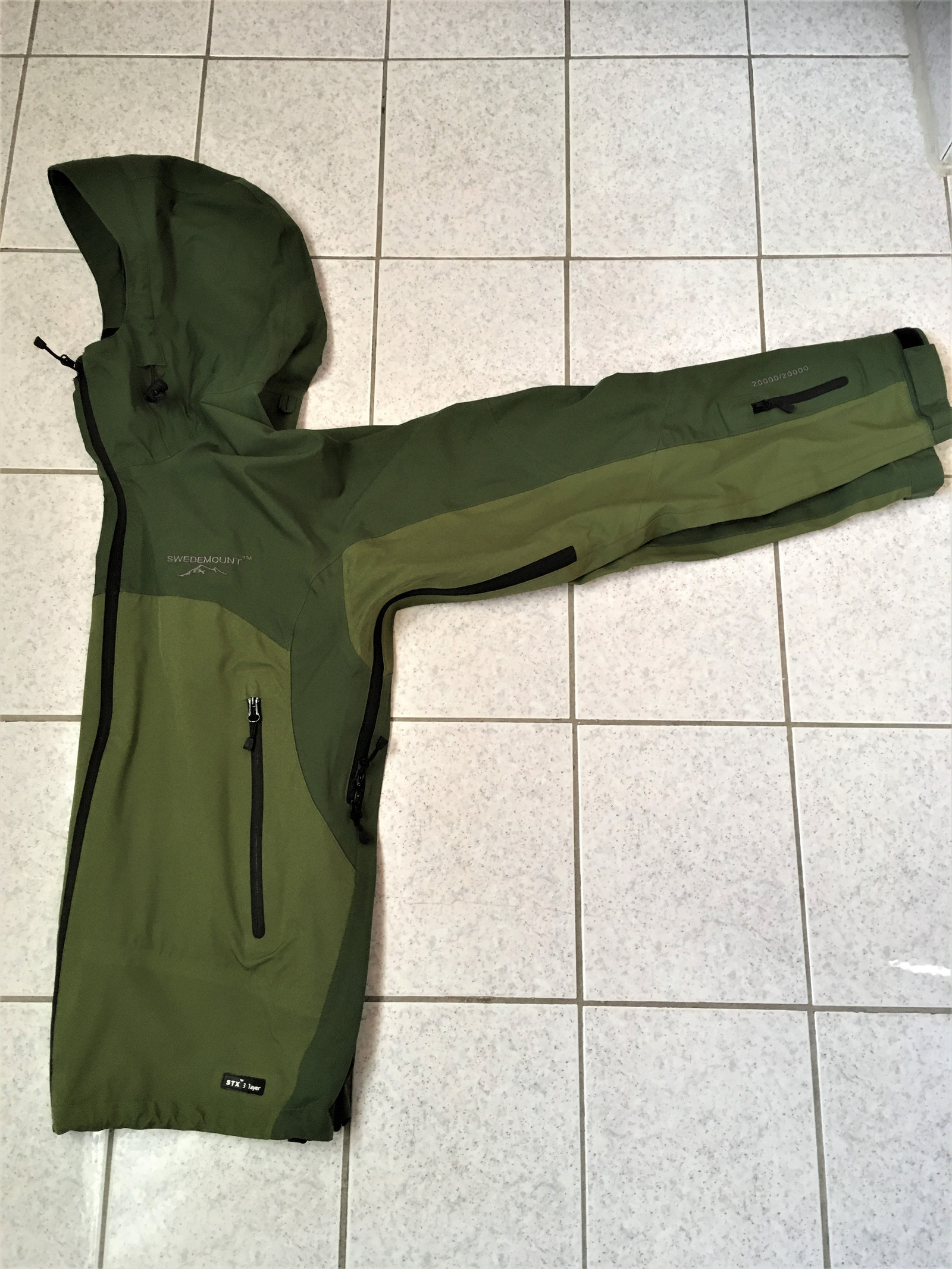 Swedemount Technicwear STX 3 layer jakke, herre, str M Swedemount STX jakke | FINN.no