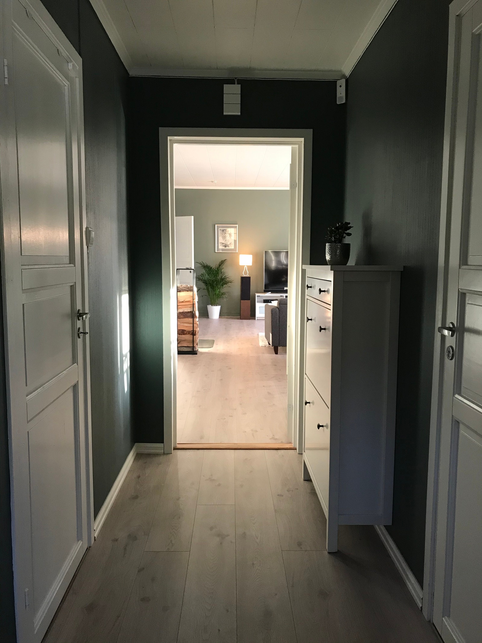 Gang mot stue Galleribilde