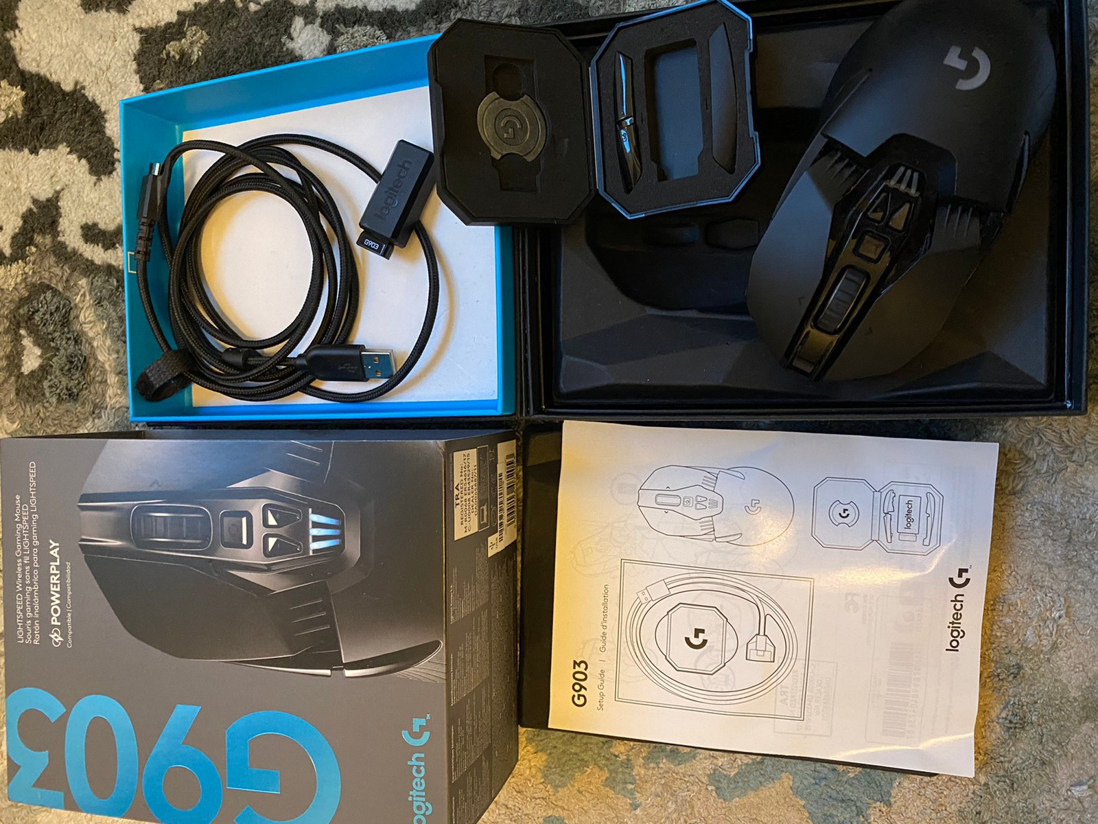 Logitech G903 gamingmus | FINN.no Logitech G903 og Powerplay | FINN.no