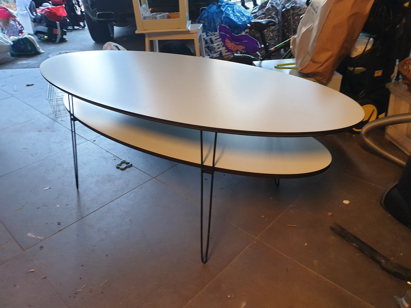 Salongbord ovalt, fra PLEXUS Furniture, nypris 3600 | FINN.no Haslev Symphony 76 spisebord utstilt modell | FINN.no