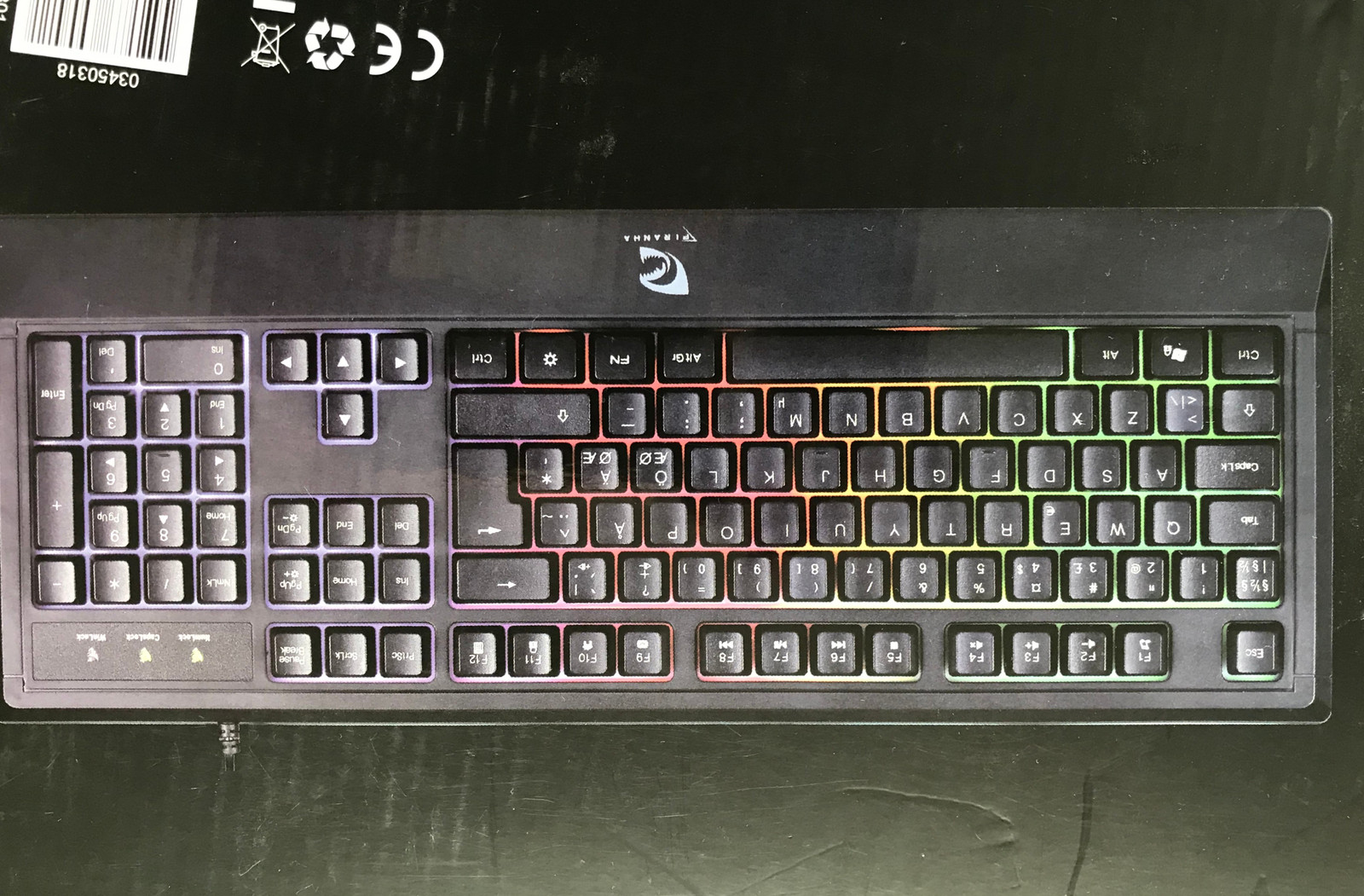 Piranha gaming keyboard K20 | FINN.no Piranha Gaming Keyboard K20 (PC)