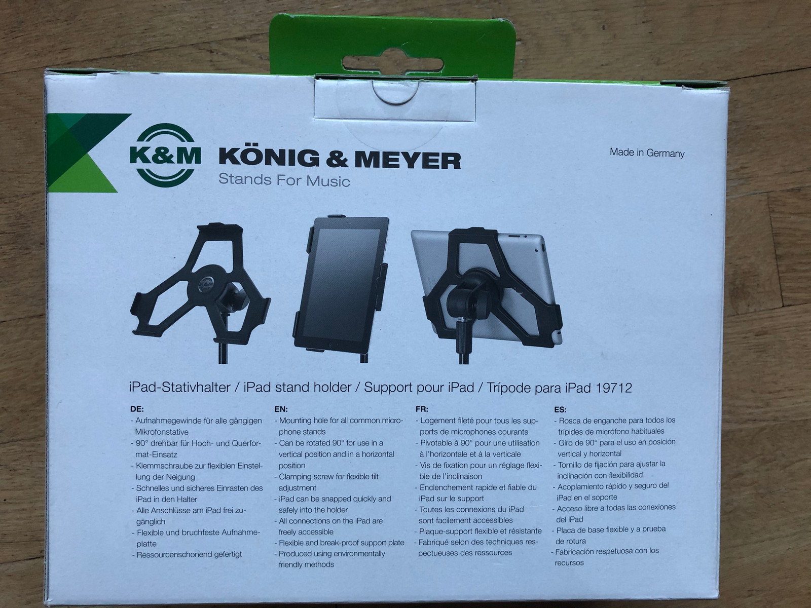 iPad holder til iPad2 K&M 19712 | FINN.no Hama universal lader for laptop, NY ieske
