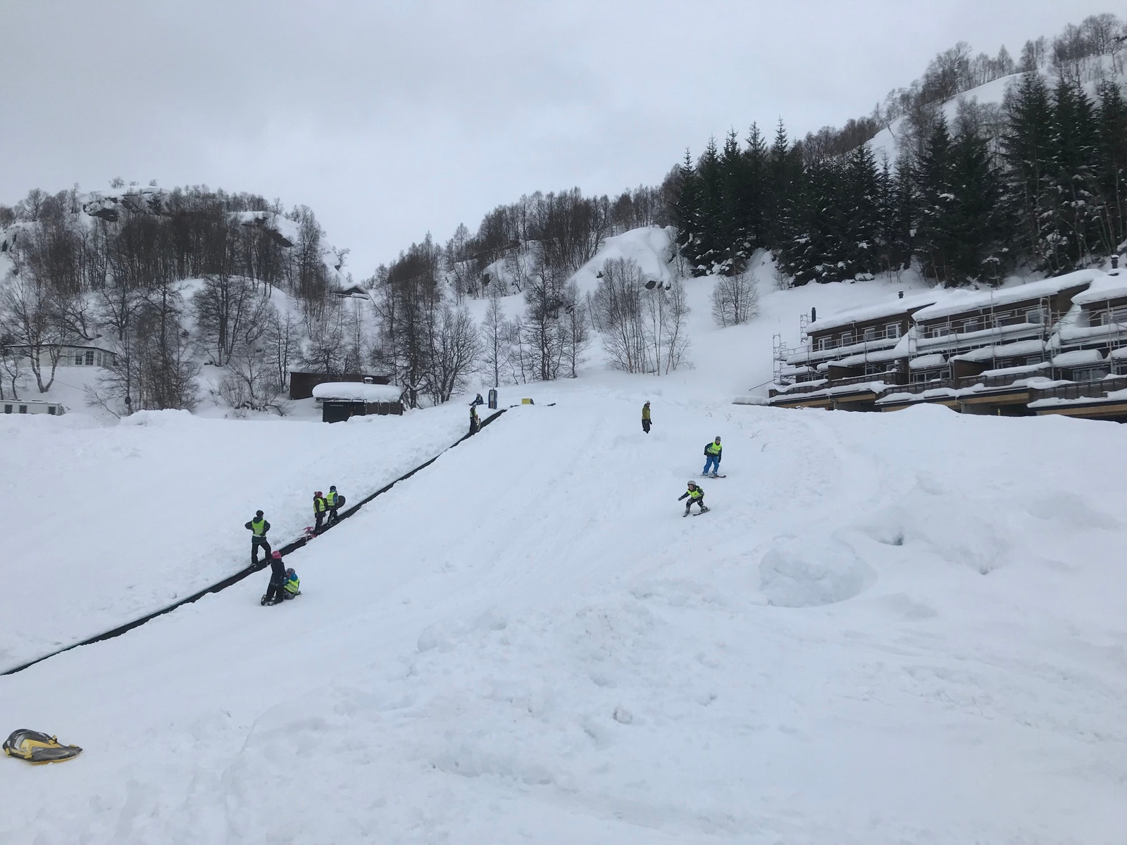 Privat skitrekk Galleribilde