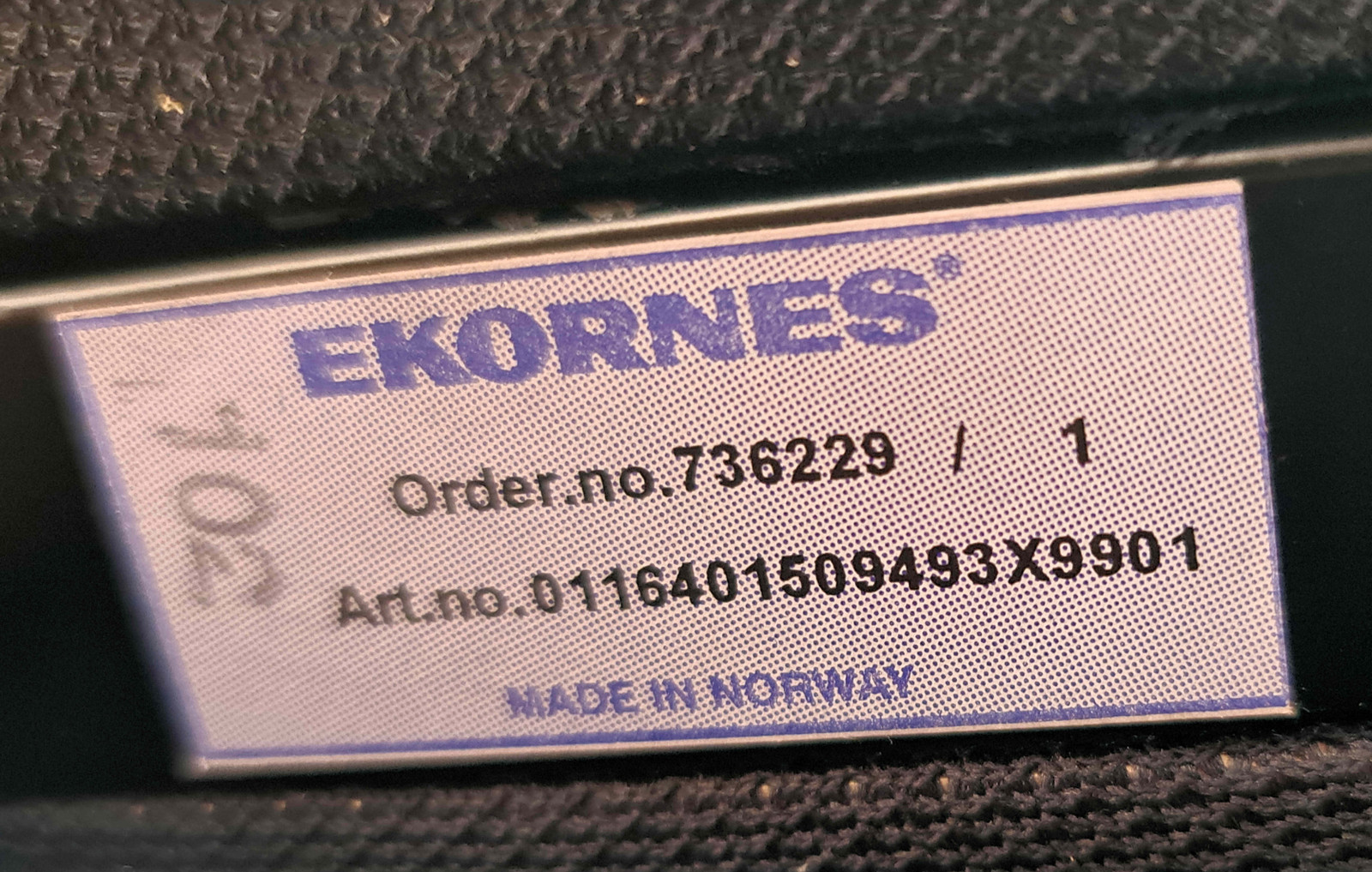 Ekornes Stressless i grønt skinn, kr. 1250, stemplet ordre Ekornes Stressless i grønt skinn, kr. 1250, stemplet ordre