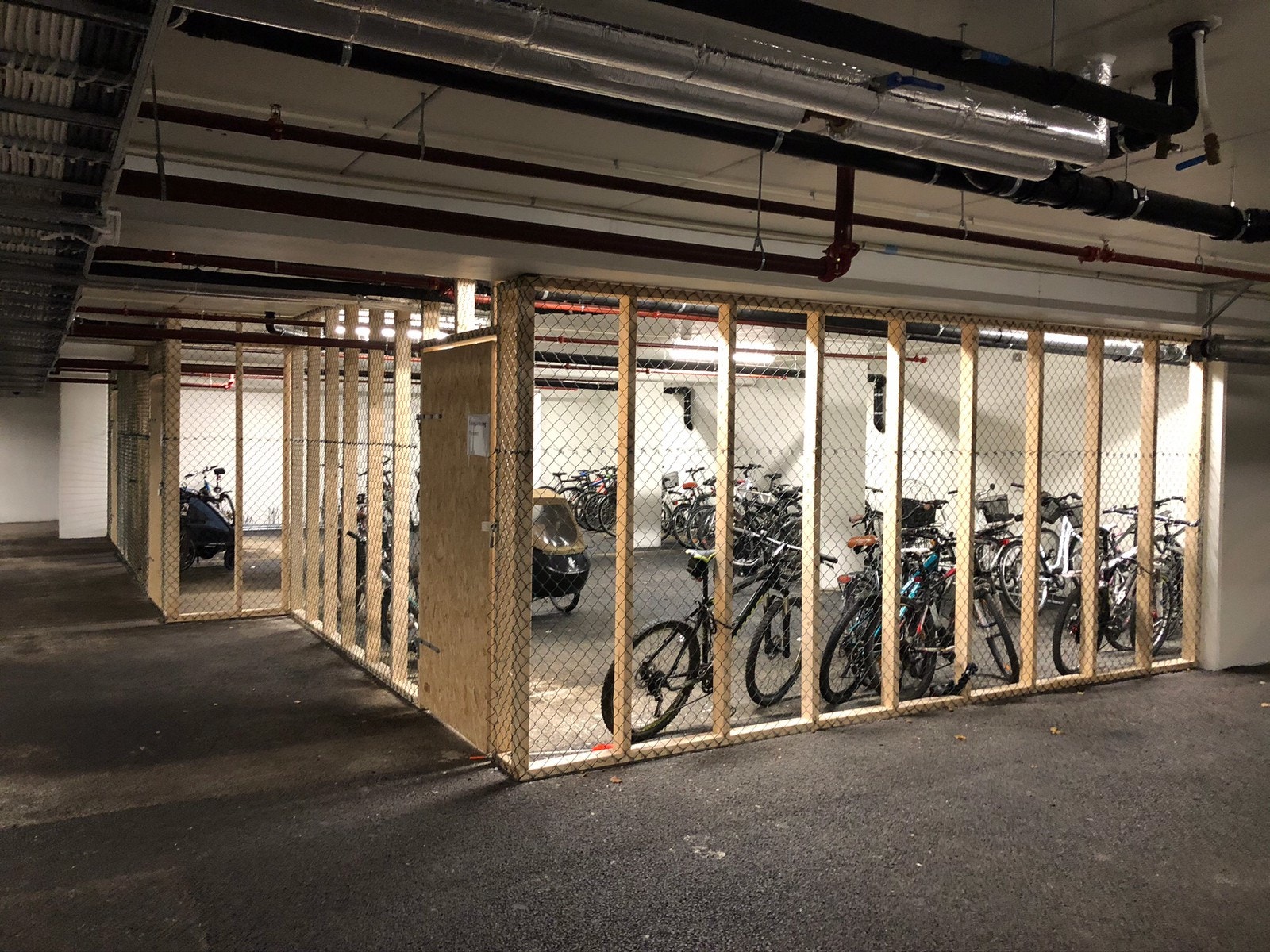 Sykkel garasje Galleribilde