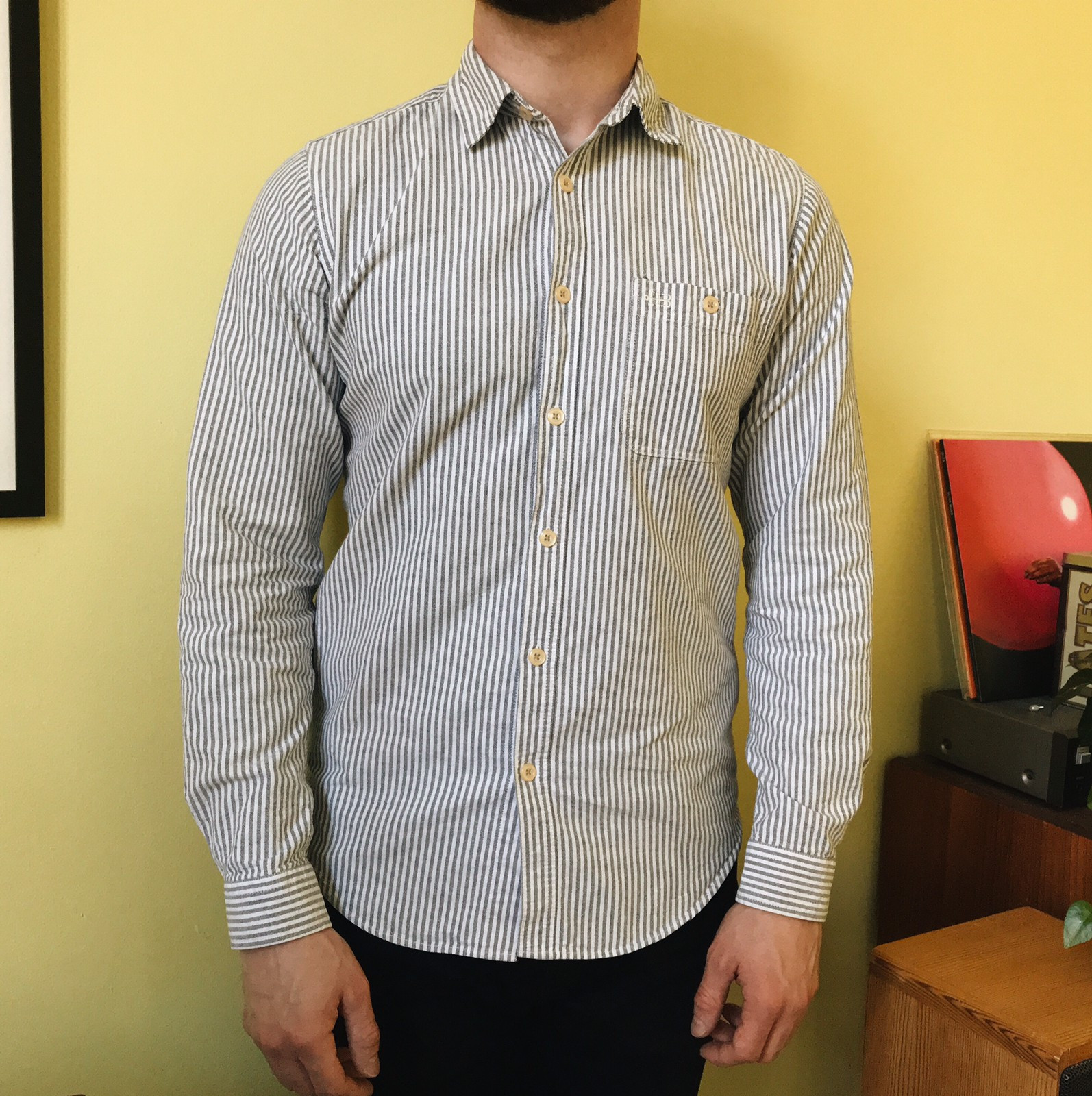Stripete skjorte (small) | FINN.no Ny HOMEBOUND slim fit skjorte selges | FINN.no