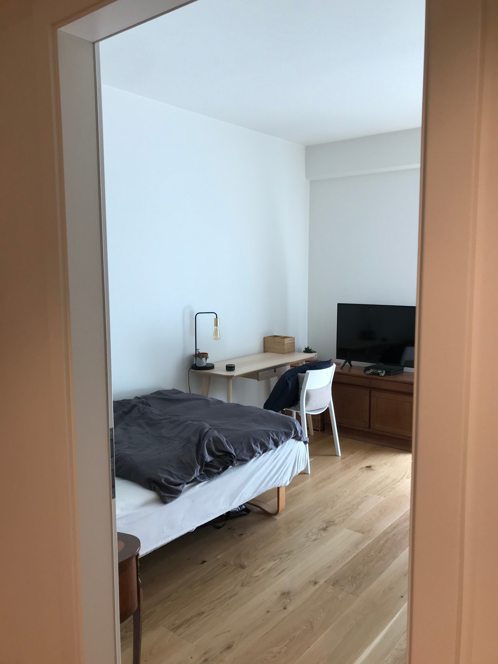 Dette soveværelset er tomt (helt umøblert) Galleribilde