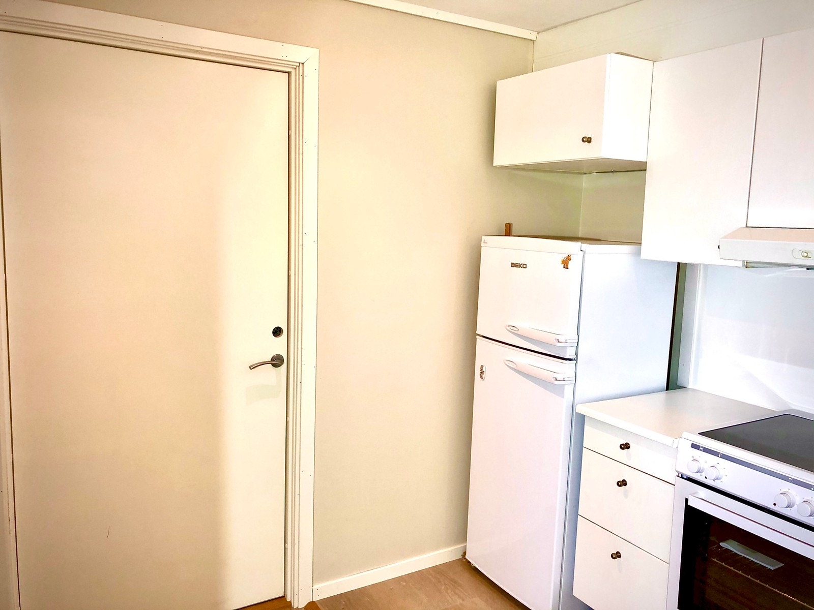 Inngangsdør til leiligheten Galleribilde