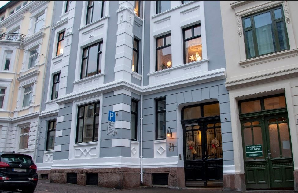 Klassisk bygård på Frogner Galleribilde