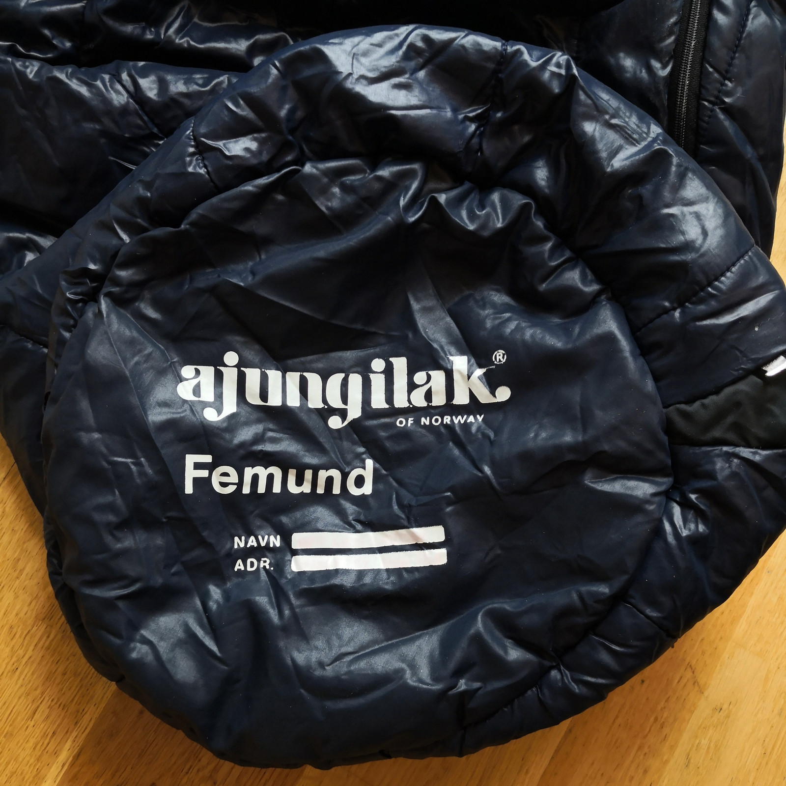 Ajungilak Femund, 3 sesong sovepose, kroppslengde 195 cm Ajungilak Femund, 3 sesong sovepose, kroppslengde 195 cm