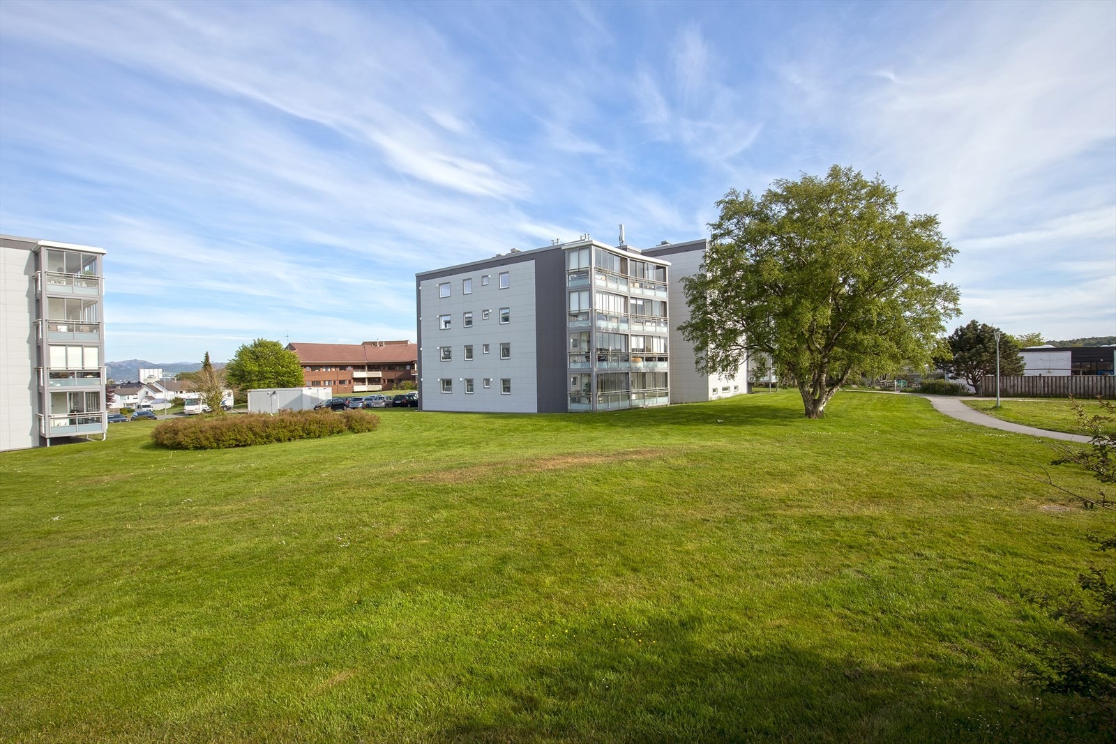 Flott opparbeidet uteområdet Galleribilde