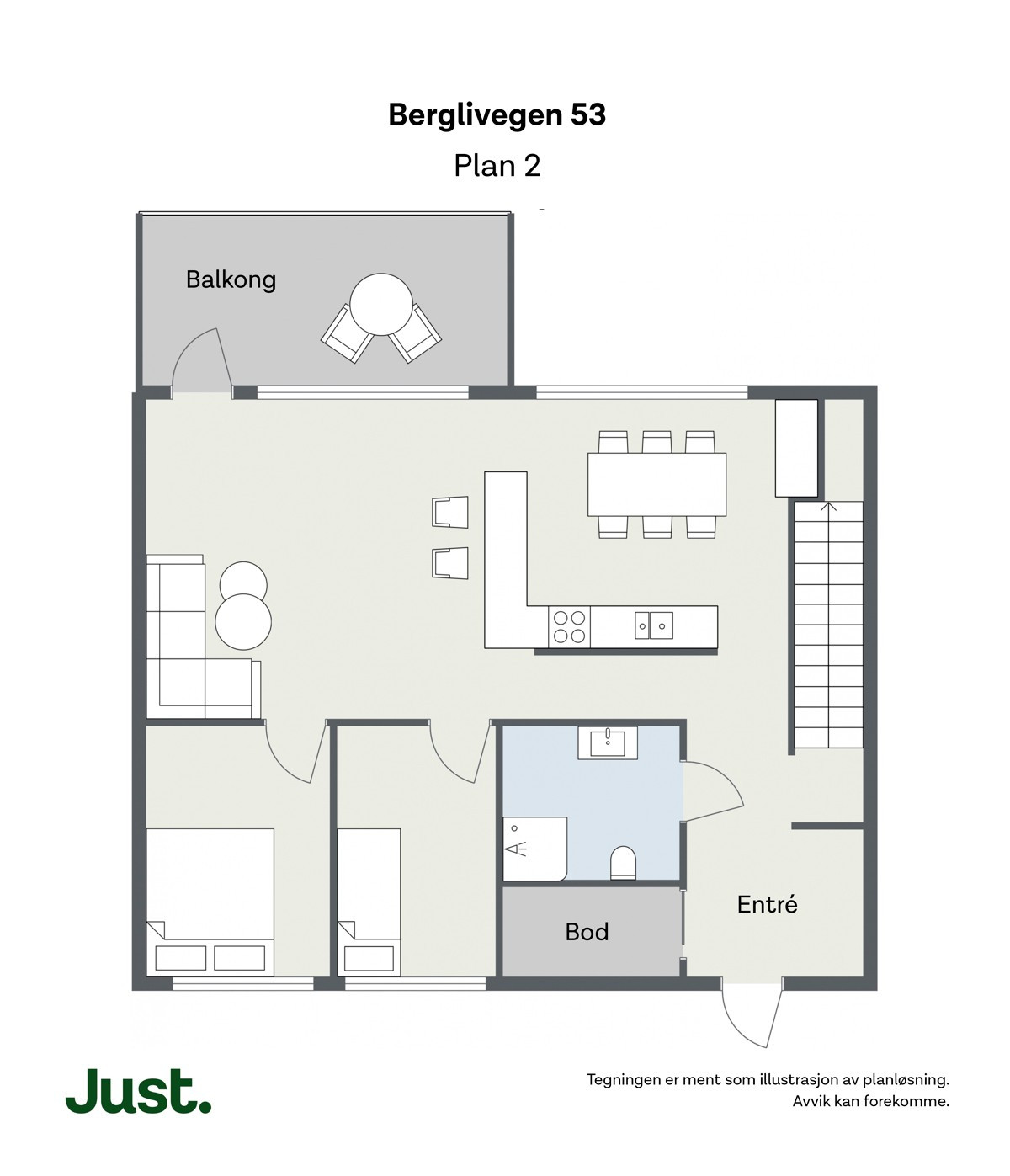 Plantegning 2. etasje