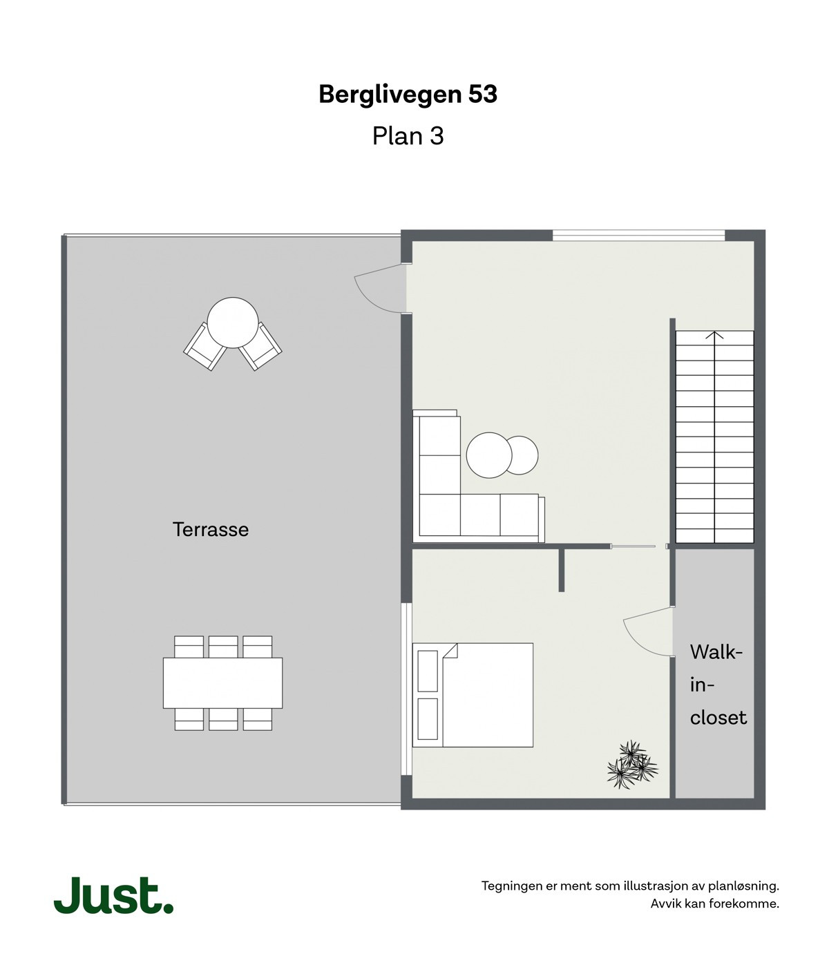 Plantegning 3. etasje