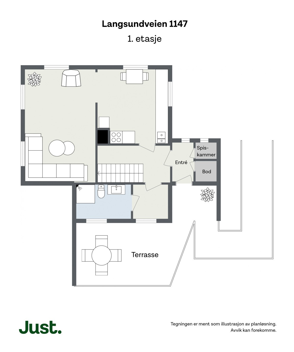 Planskisse 1.etasje