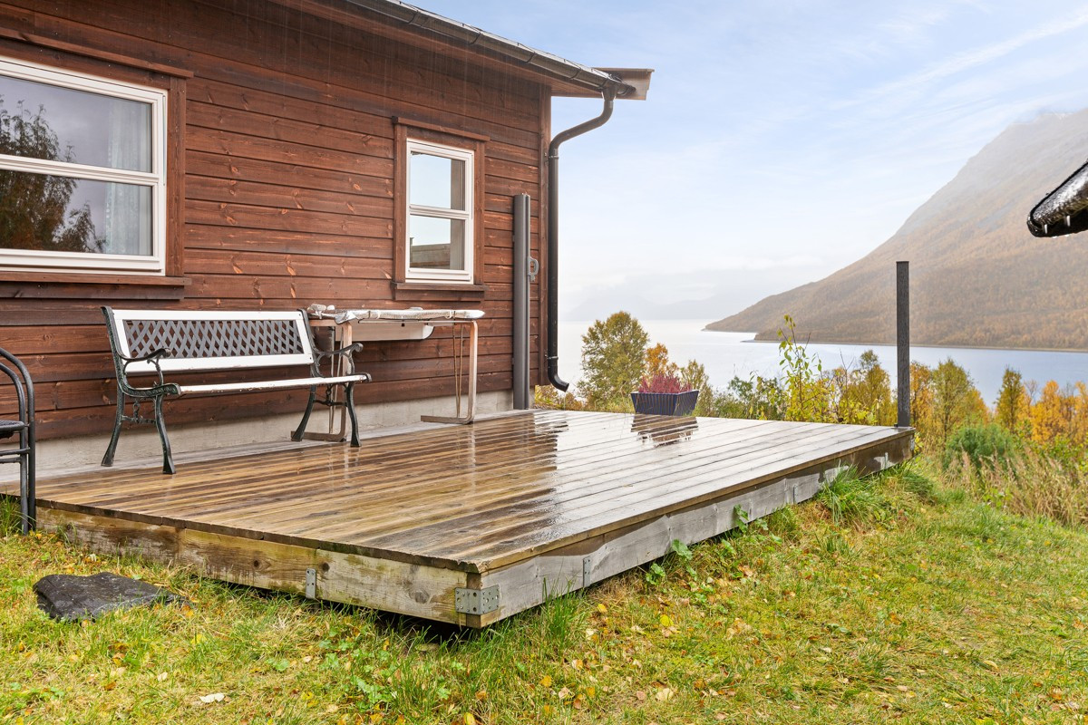 Nordvendt terrasse