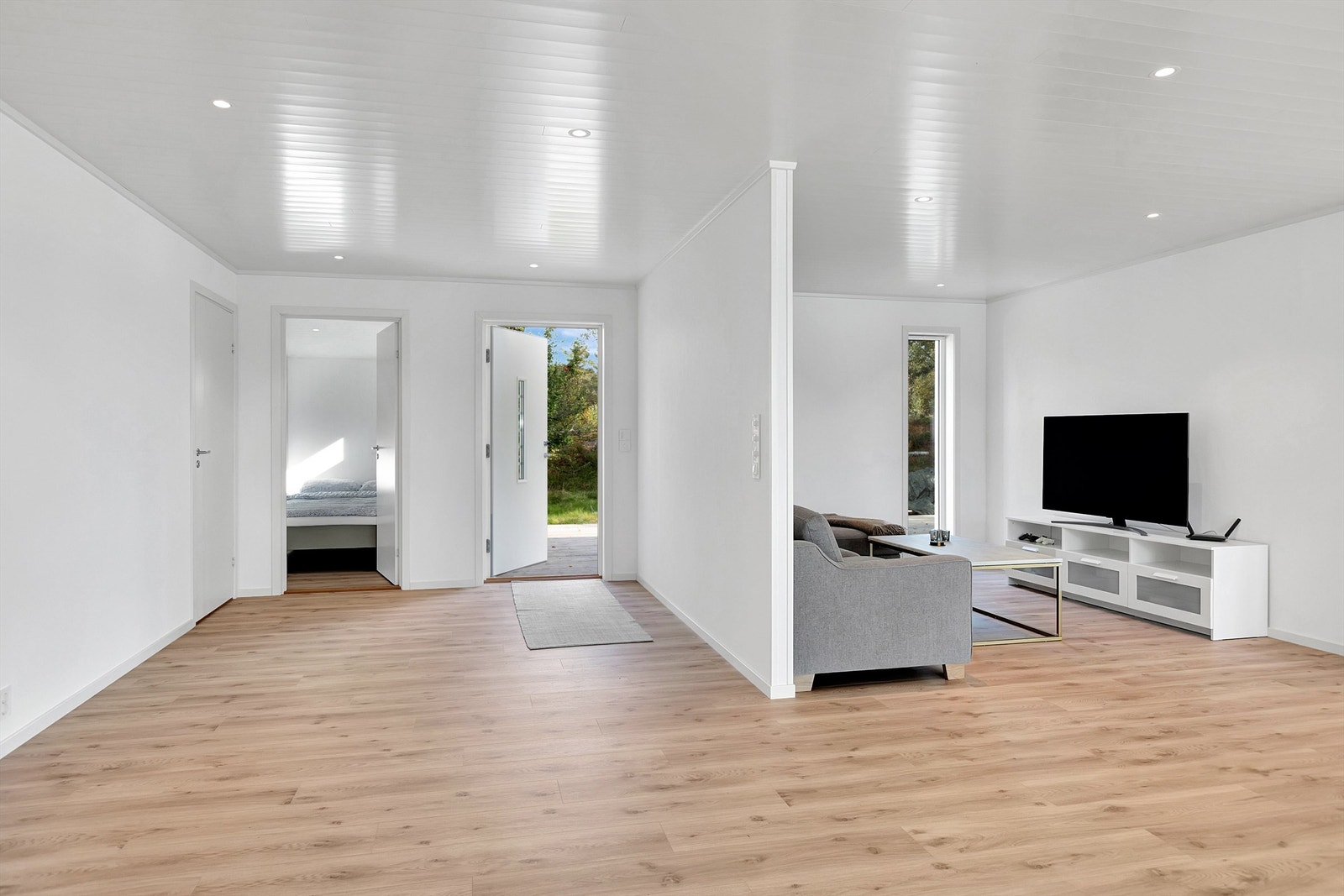Tv-stue og entre Galleribilde