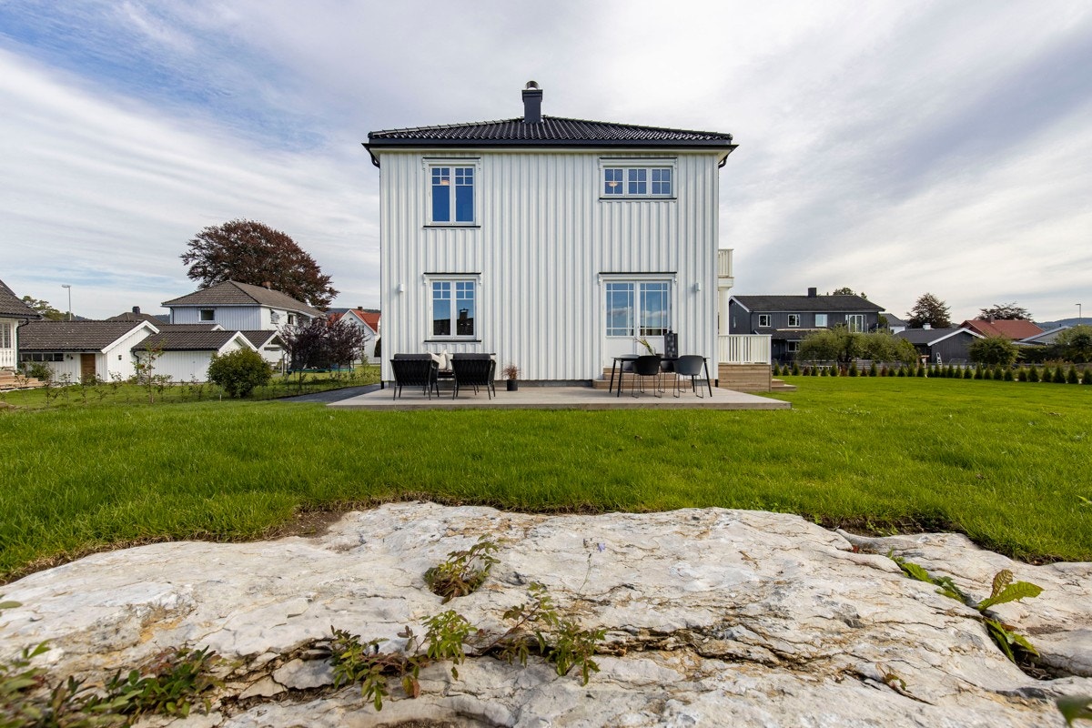 Fasade mot vest Galleribilde