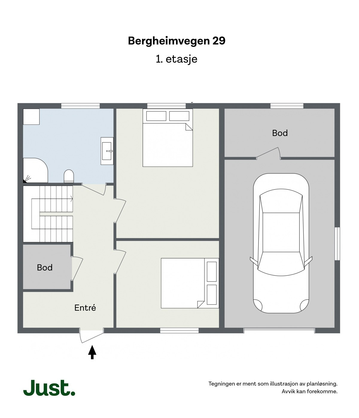 Planskisse 1. etasje