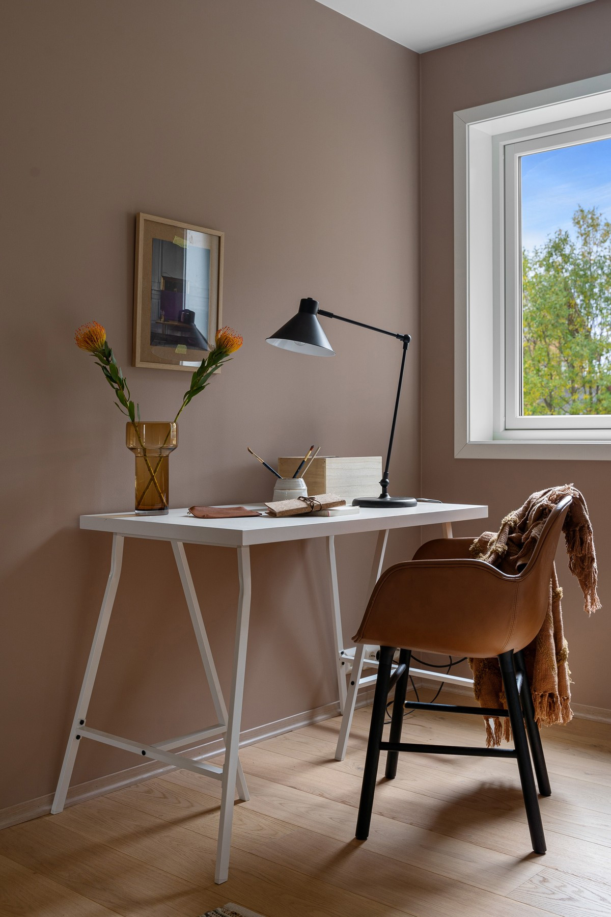Soverom 1 kan fint brukes som et kontor eller gjesterom