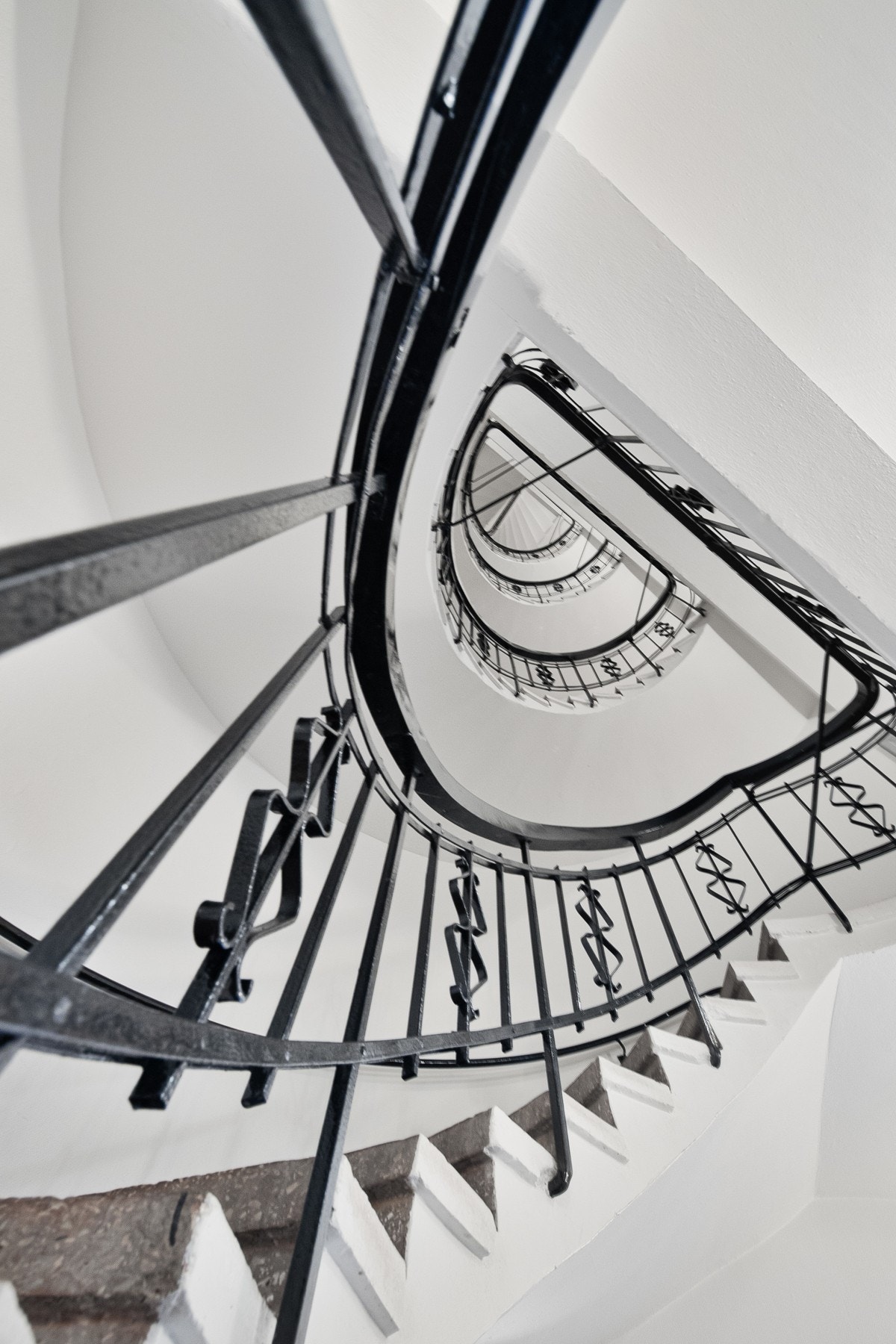 Oppgang. Galleribilde