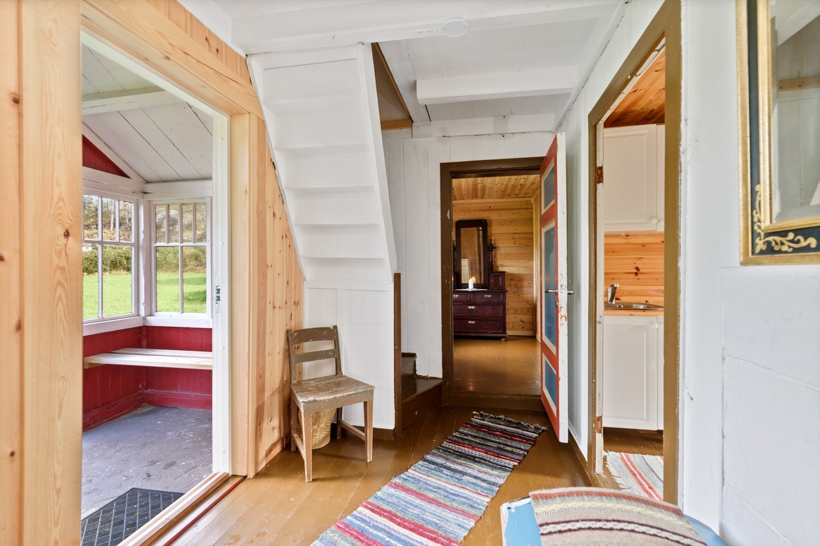 Entré og gang. Galleribilde