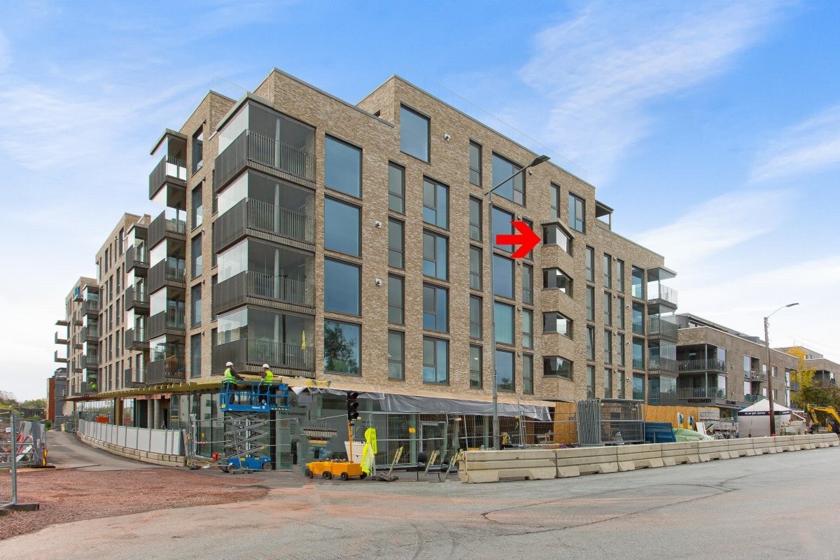 Røa Torg med et rikt utvalg av butikker i 1. etg. Galleribilde